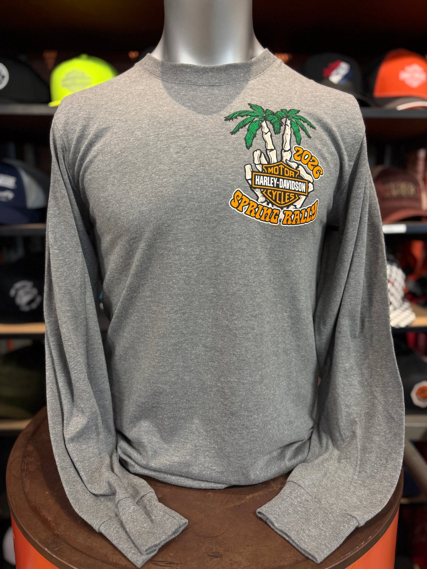 2026 Spring Rally Long Sleeve in Grey