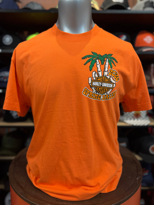 2026 Spring Rally Short Sleeve in HD Orange