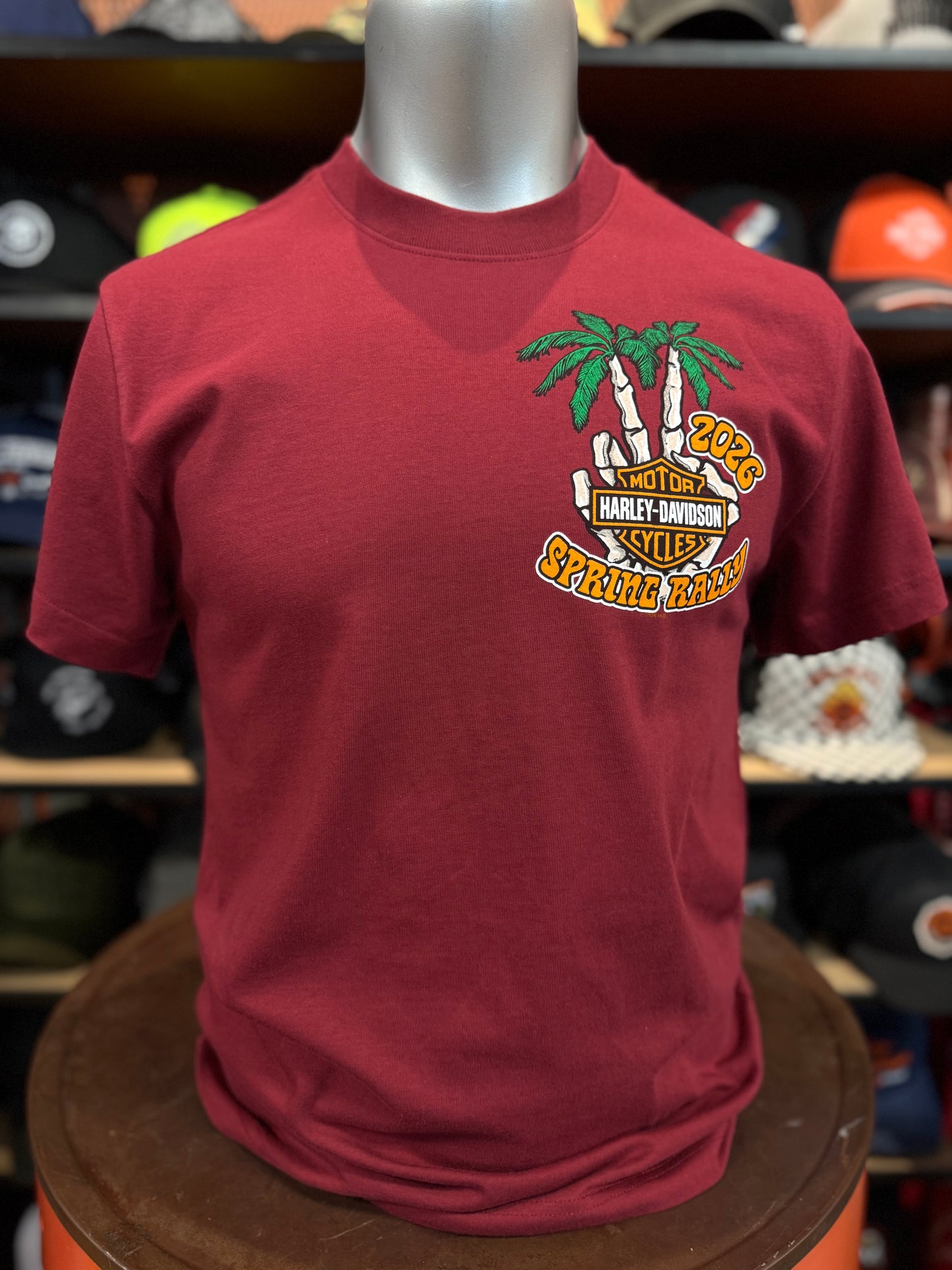 2026 Spring Rally Short Sleeve in Red
