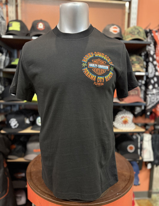Dealer Short Sleeve Turtle Fink Tee in Black