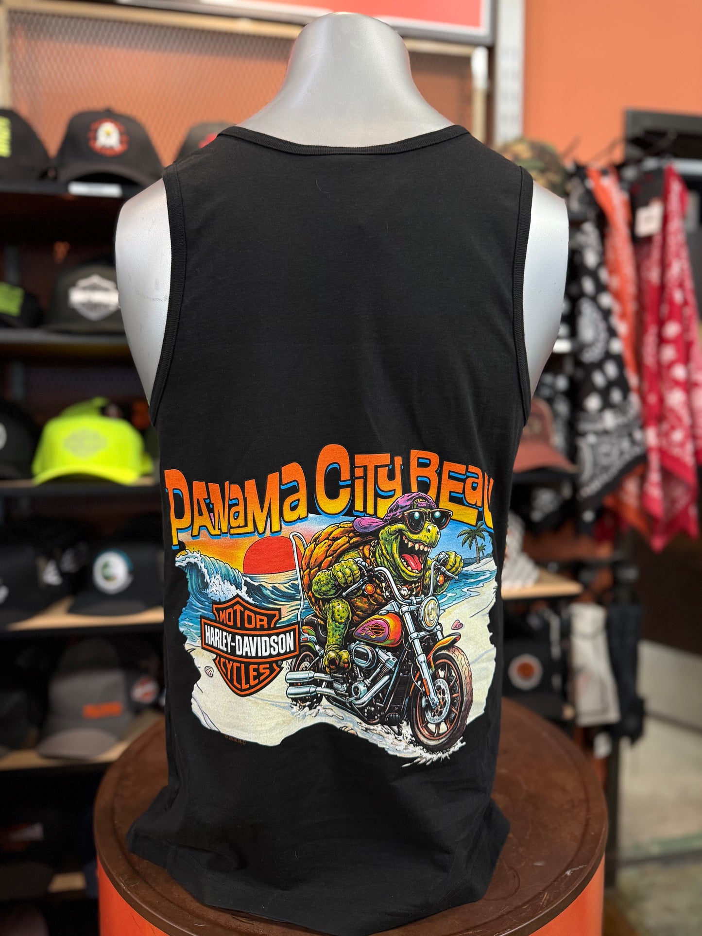 Dealer Turtle Fink Tank Top in Black